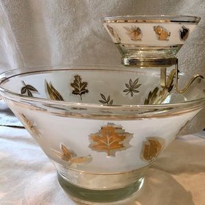 Vintage Mid Century Modern Chip and Dip